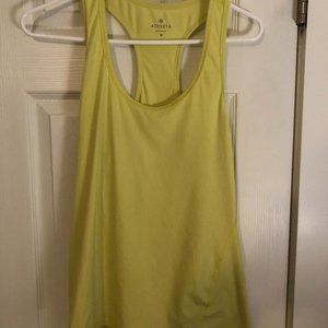 Greenish Yellow Athleta Tank